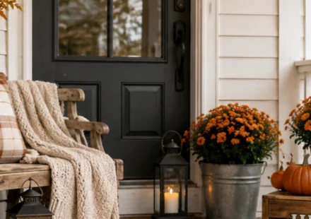 Front Porch Fall Decor Ideas Simple Farmhouse