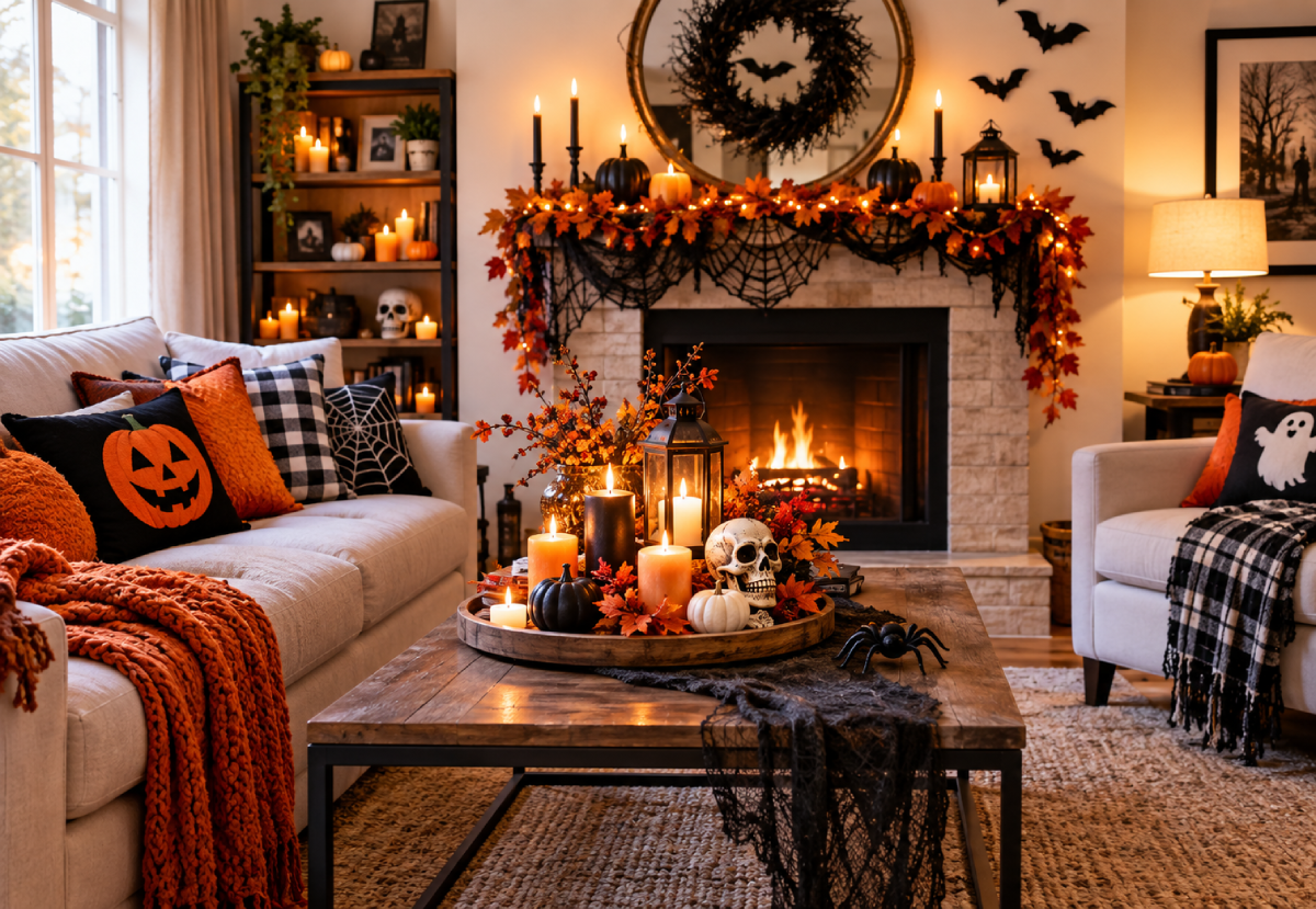 Halloween Living Room Decor Ideas